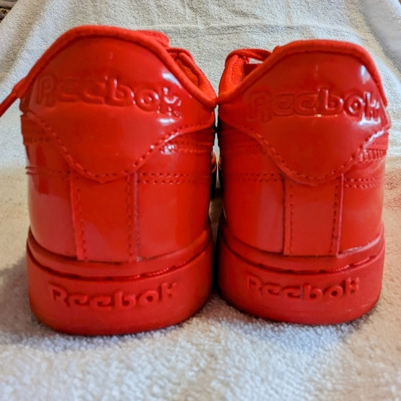 Reebok CARDI B Women's Classic Red Shoes Sneakers Lightly Worn FZ5219 - Picture 6 of 7